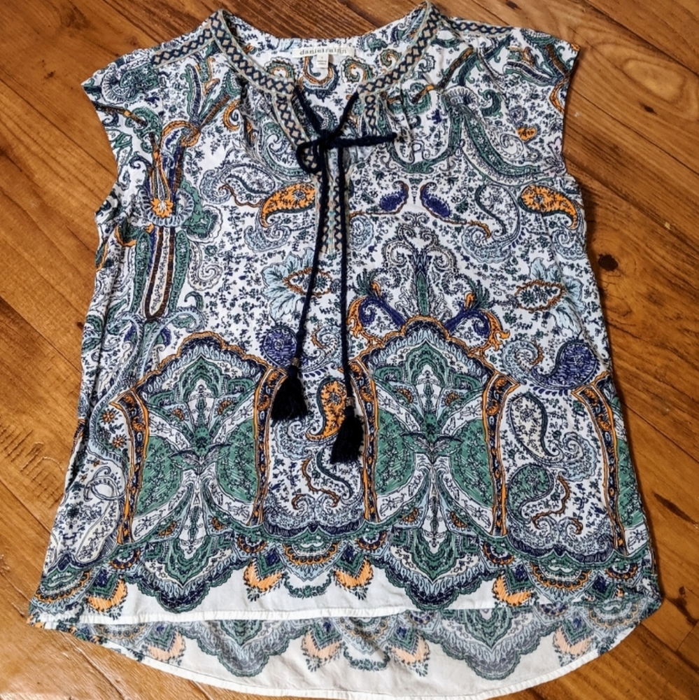 Daniel Rainn Boho Blouse Small